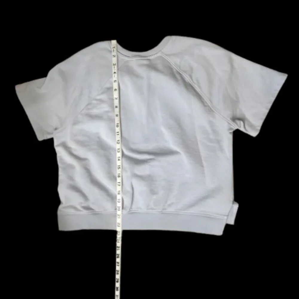 💙  H&M Be Kind It’s All Good Graphic Short Sleeve Sweatshirt – Size L - Picture 9 of 9